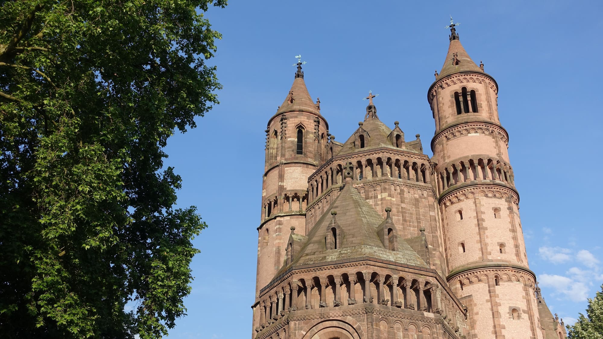 Westchor des Wormser Doms Sankt Peter